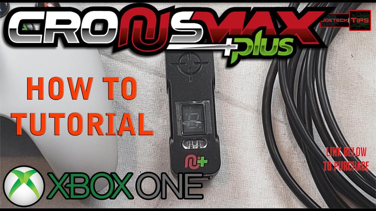CronusMax Plus Cronus Pro XBOX ONE | КАК СДЕЛАТЬ | JoeteckTips