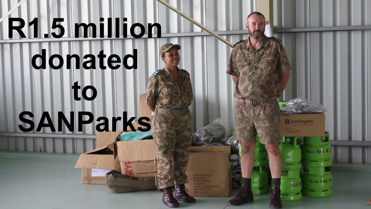 SANParks Honorary Rangers, Conservation Services hand over R1.5 million worth equipment to SANParks