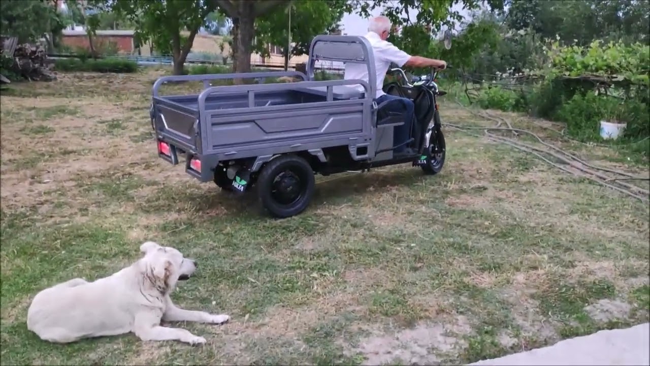 ÜÇ TEKERLEKLİ ELEKTRİKLİ MOTOSİKLET VOLTA VT5
