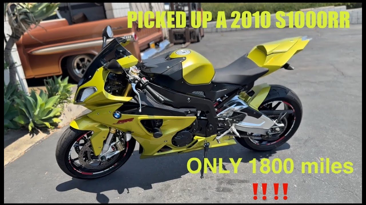 Craziest Facebook Marketplace Find: A Mint 2010 BMW S1000RR