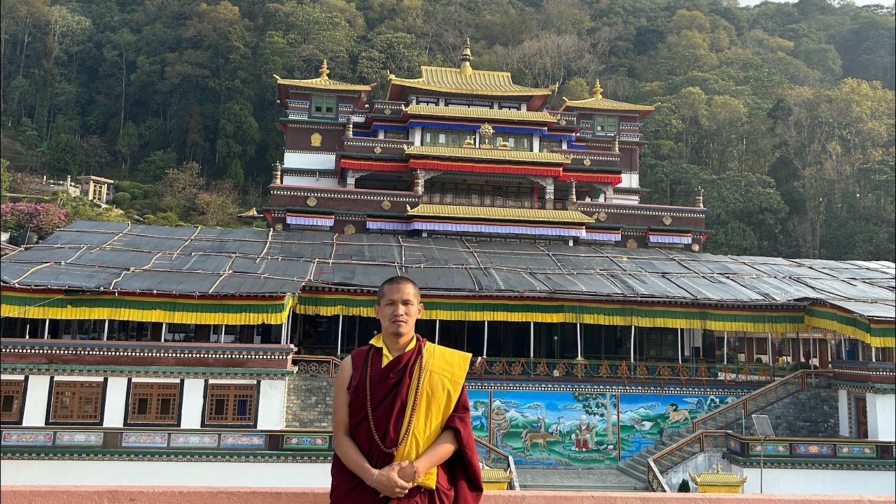 #2023 #entertainment #buddhism #monk #my #youtube #travel #sikkim # lingdum monastery Ranka