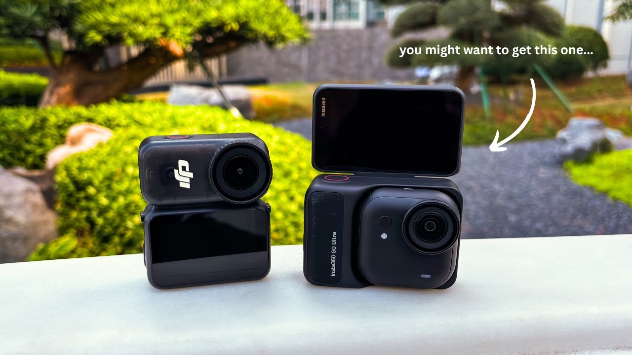 DJI Osmo Nano против Insta 360 Go Ultra