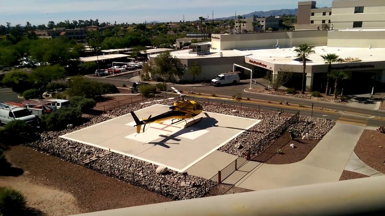 Emergency Helicopter Landing Northwest Medical Center (Tucson, AZ)