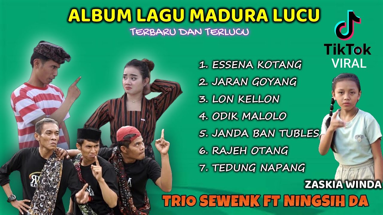 LAGU MADURA LUCU TERBARU/MP3/FULL ALBUM LAGU LUCU/FAQIH TAKESA-BOHENK-NINGSIH DA-ZASKIA WINDA