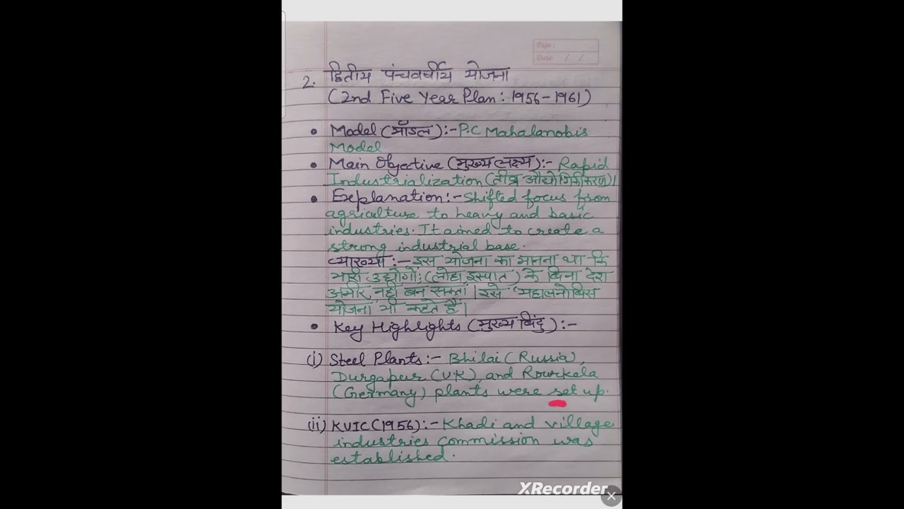2nd five year plan1956-6#fiveyearplan#mahalnobismodel#indianeconomics#upsc#ccs#arthsadhna