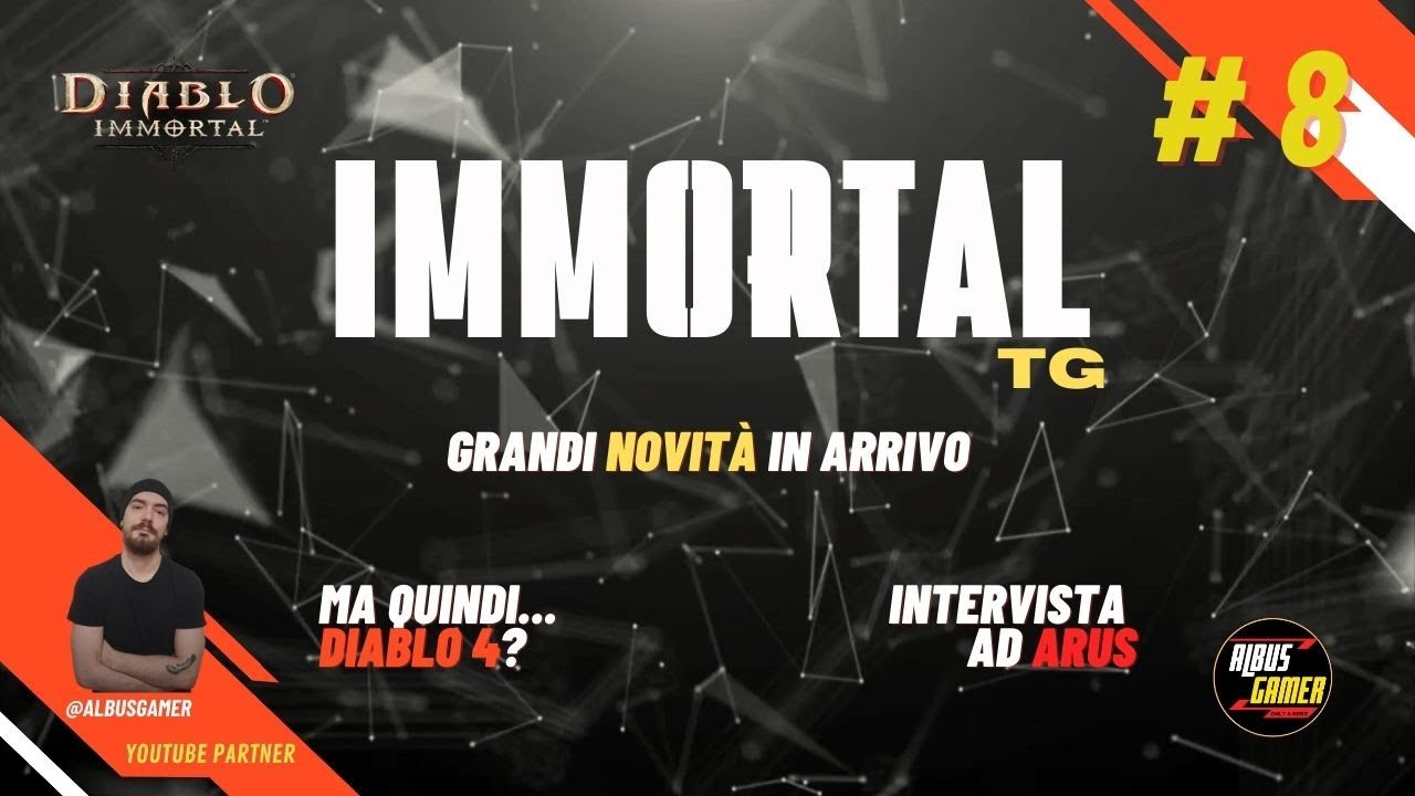 Immortal Tg - Ottava puntata - Grandi novità e intervista ad Arus