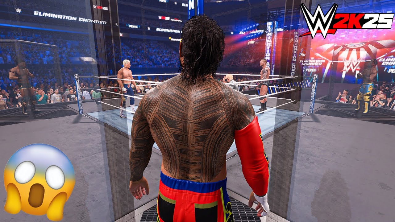 WWE 2K25 Elimination Chamber - Legend Difficulty Challenge (If I Lose, Video Ends)