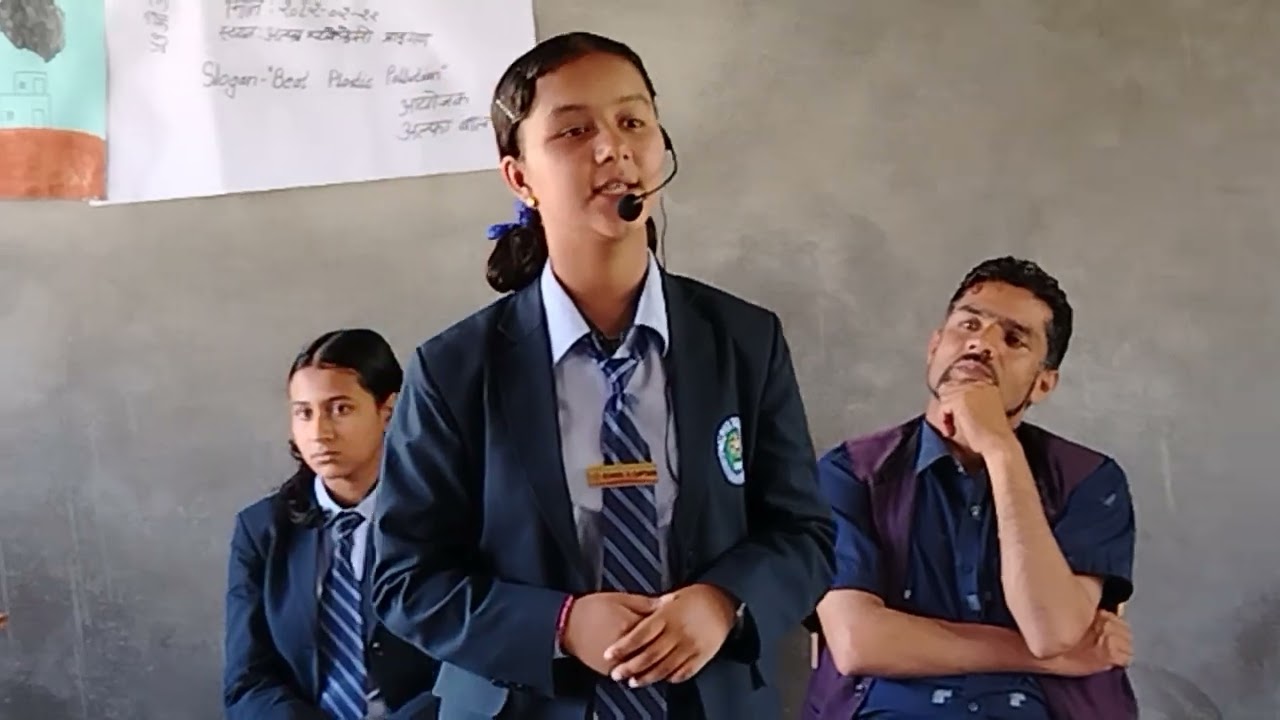 रोजिना पुरी : ' वातावरण संरक्षणमा विद्यार्थीको भूमिका'