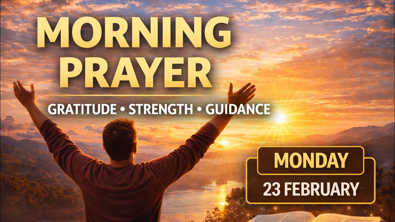 Morning Prayer | Thank God, Find Strength & Walk in Guidance