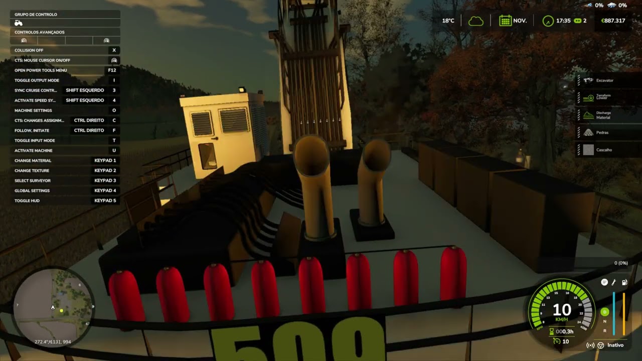 #Farming Simulator 25 #LIEBHERR 9800: