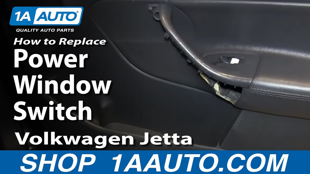 Как заменить переключатель стеклоподъемника на Volkswagen Jetta 05-10