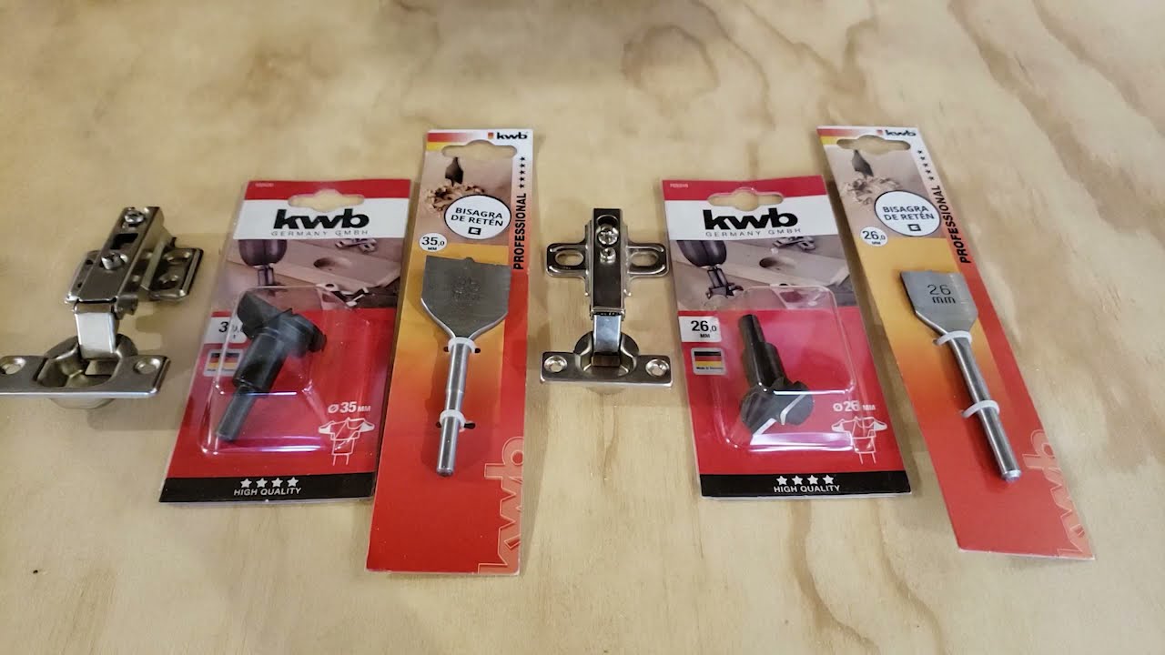 Brocas para Bisagras