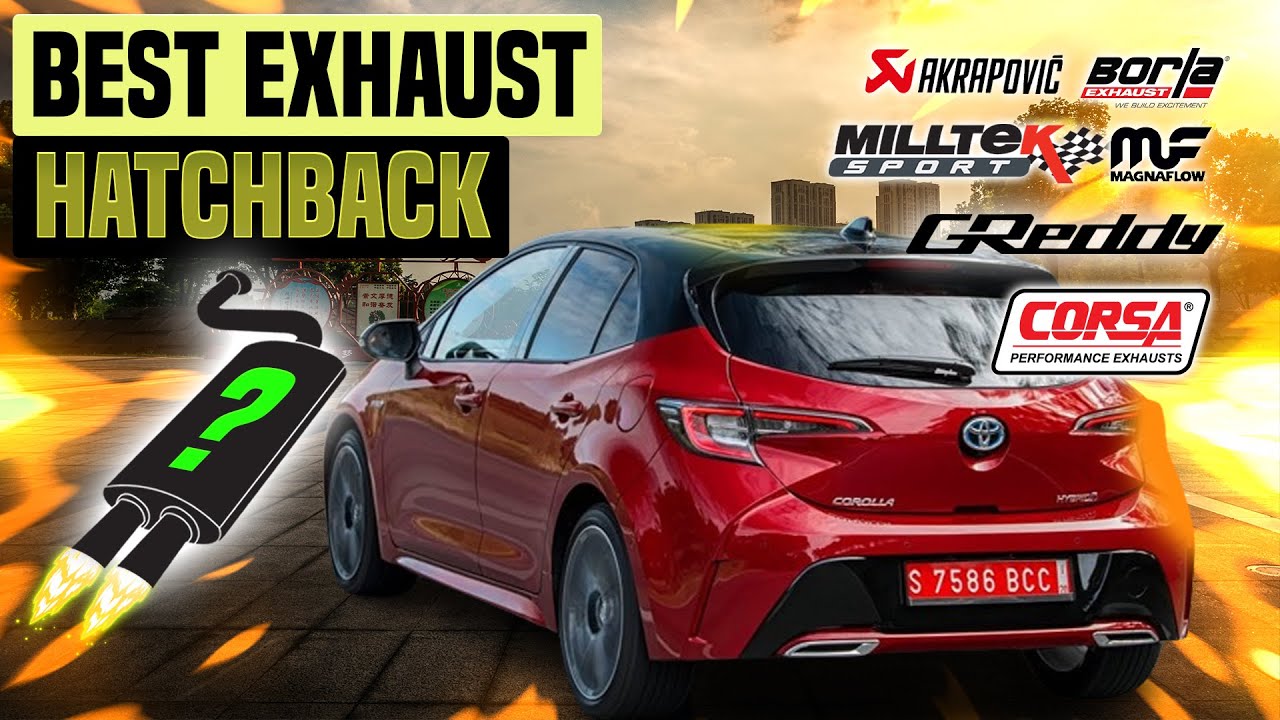 Toyota Corolla Hatchback Exhaust Sound🔥 2J,Tom's Racing,Apexi,Noble,EOS,HKS,Remark,GReddy