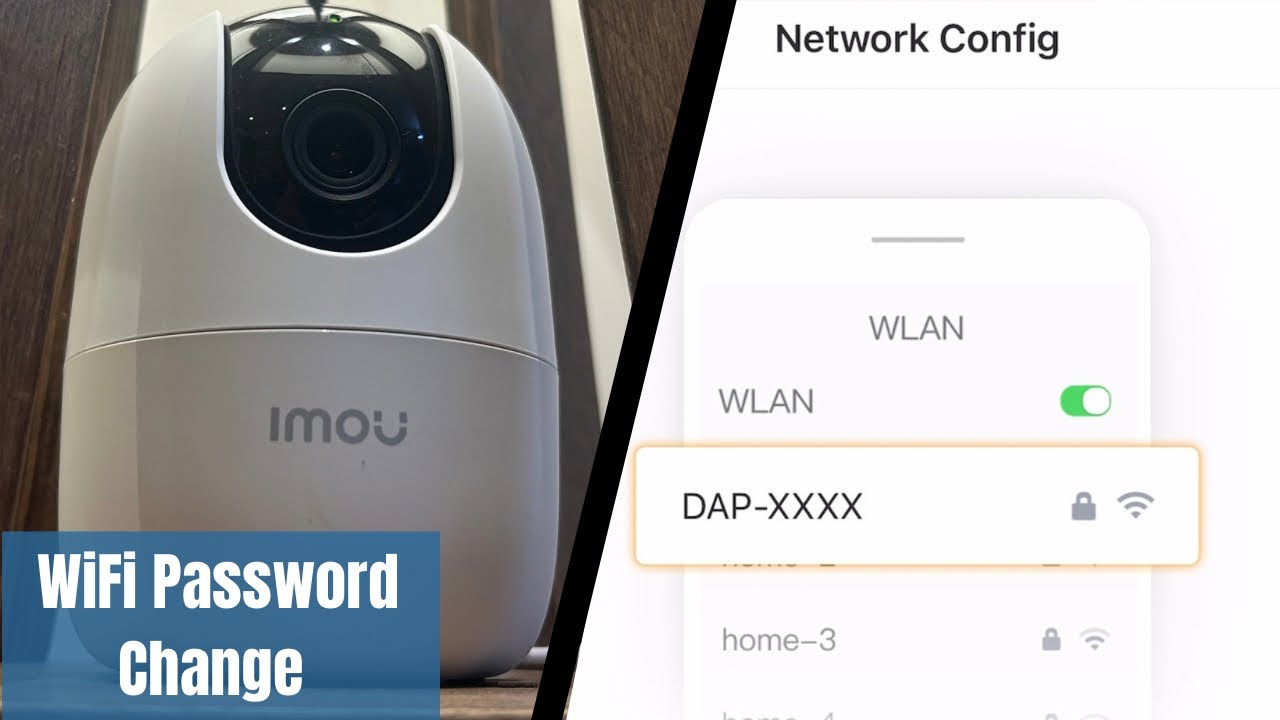 How to Configure IMOU Ranger 2 Camera after WiFi Password Change |Connecting IMOU Camera to New WiFi