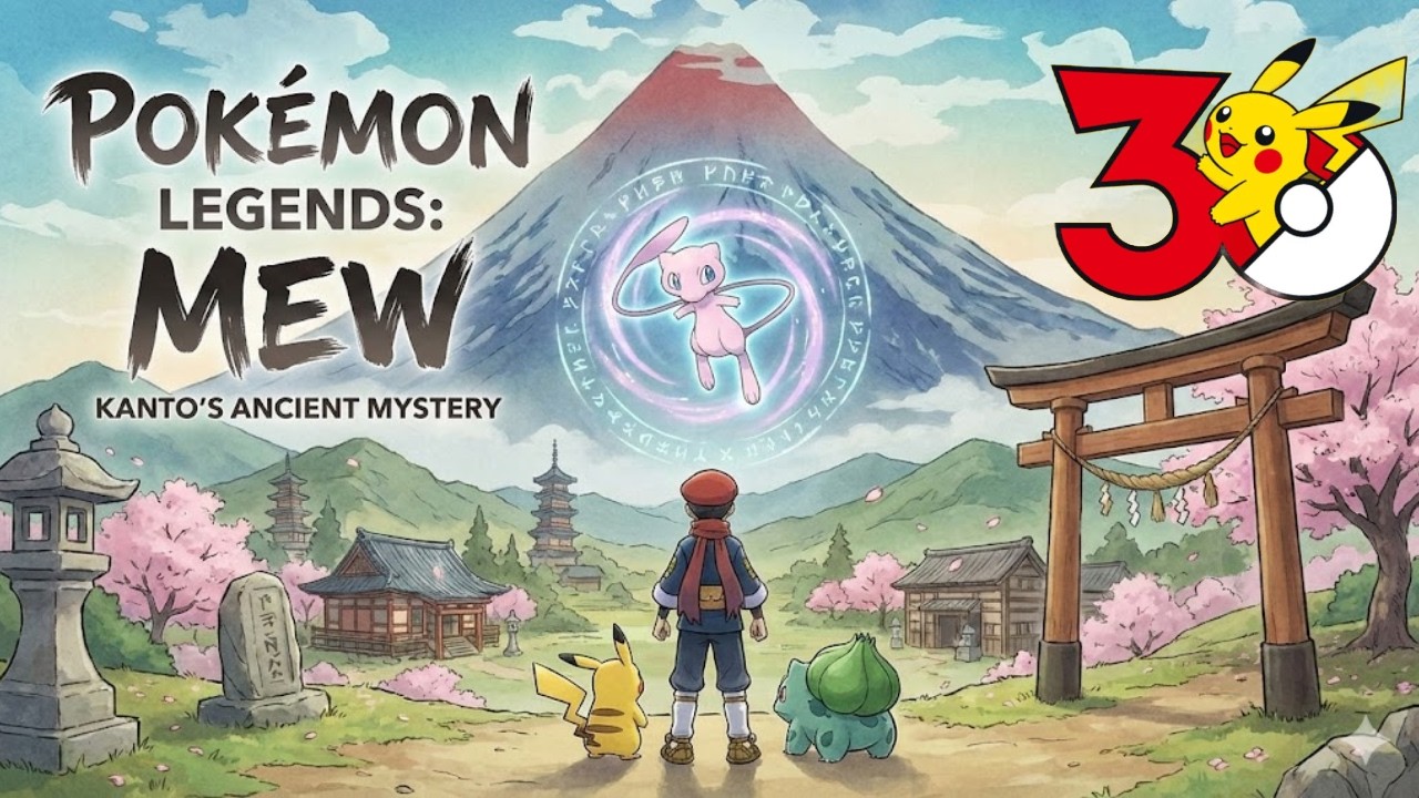 They Made A Pokemon Legends Mew Game?!