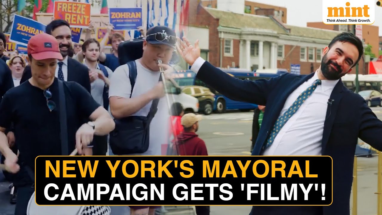 NYC Mayoral Candidate Zohran Mamdani's Bollywood-Laced Campaign In Hindi Goes Viral: Watch!