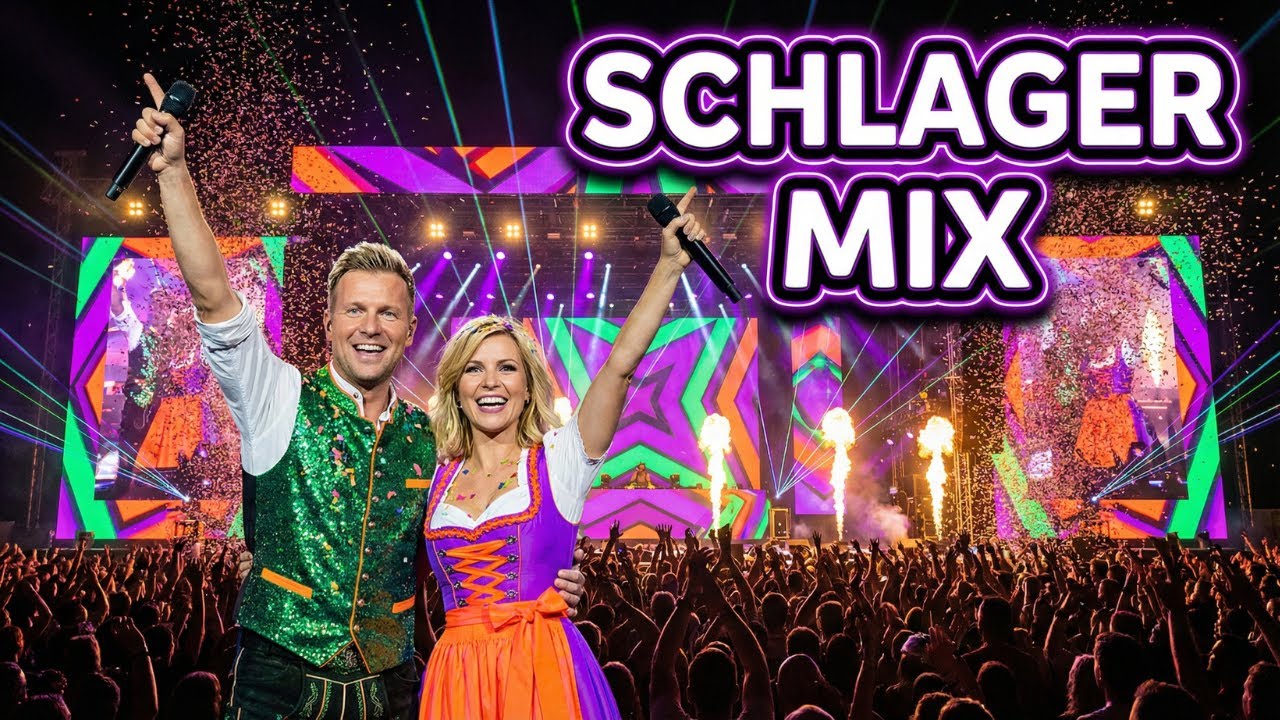 Neon-Discofox Finale | 7 Eigene Party-Schlager Hits zum Mitsingen & Tanzen