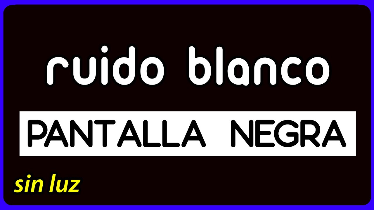 Ruido Blanco para Bebés 🌙 Sonido Blanco para Dormir Bebés 🌙 Sonido Blanco con Música para Bebés