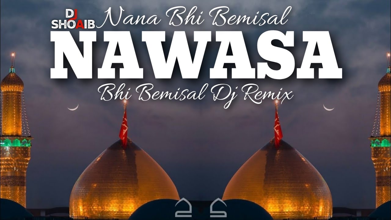 Nana Bhi Bemisal Nawasa Bhi Bemisal | Dj Remix | Muharram Dj Qawwali 2025 | Dj Shoaib Mixing