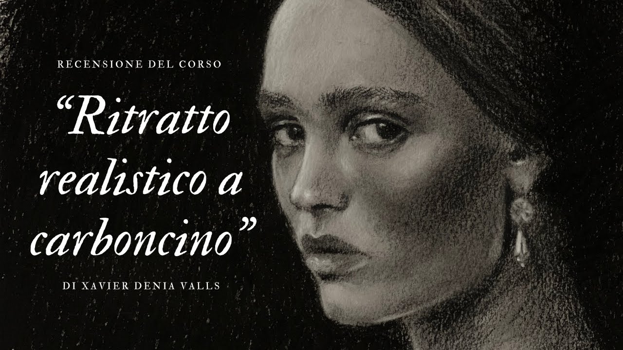 RITRATTO REALISTICO A CARBONCINO | Recensione Corso Domestika