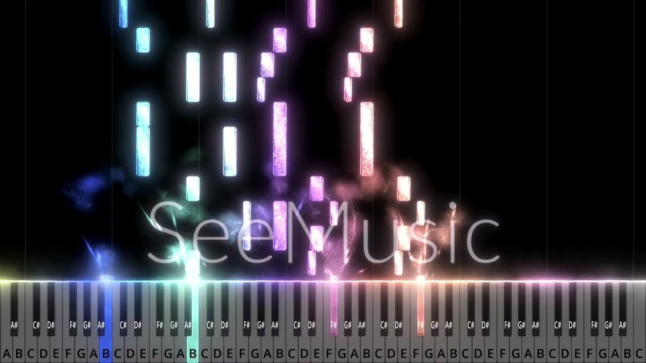 Blue - Yang kai | #pianotutorial #seemusic #midi #music