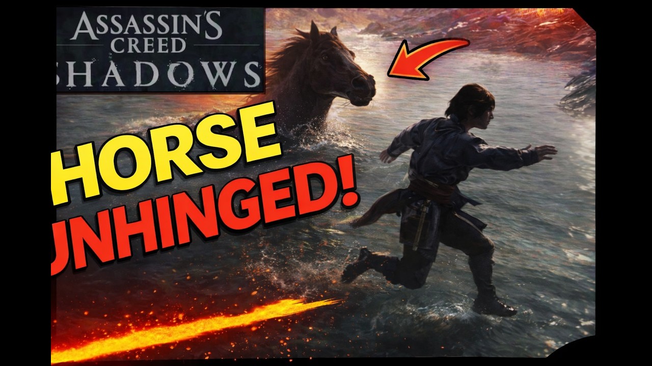 Assassins Creed Shadows (EP5) The Weirdest, Craziest Horse EVER