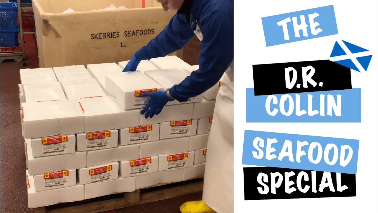 CoolSeal Seafood Boxes with D.R. Collin Shellfish Exporter in Eyemouth