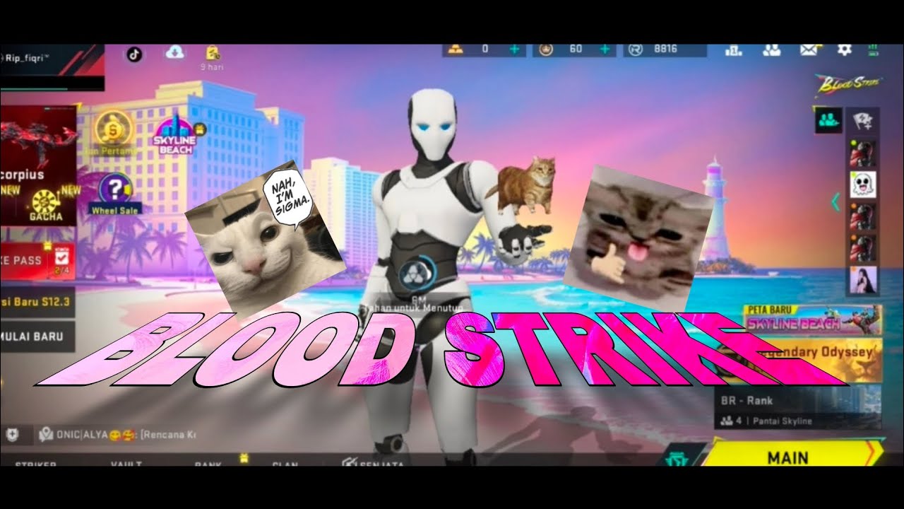 Main game blood strike #bloodstrike #FiqriChannel#fyp#beranda #gameplay #game#subscribe #like