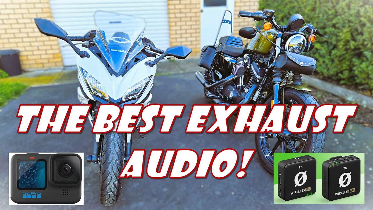 HOW TO: The best setup for EPIC motorcycle exhaust audio // Make your videos sound awesome!