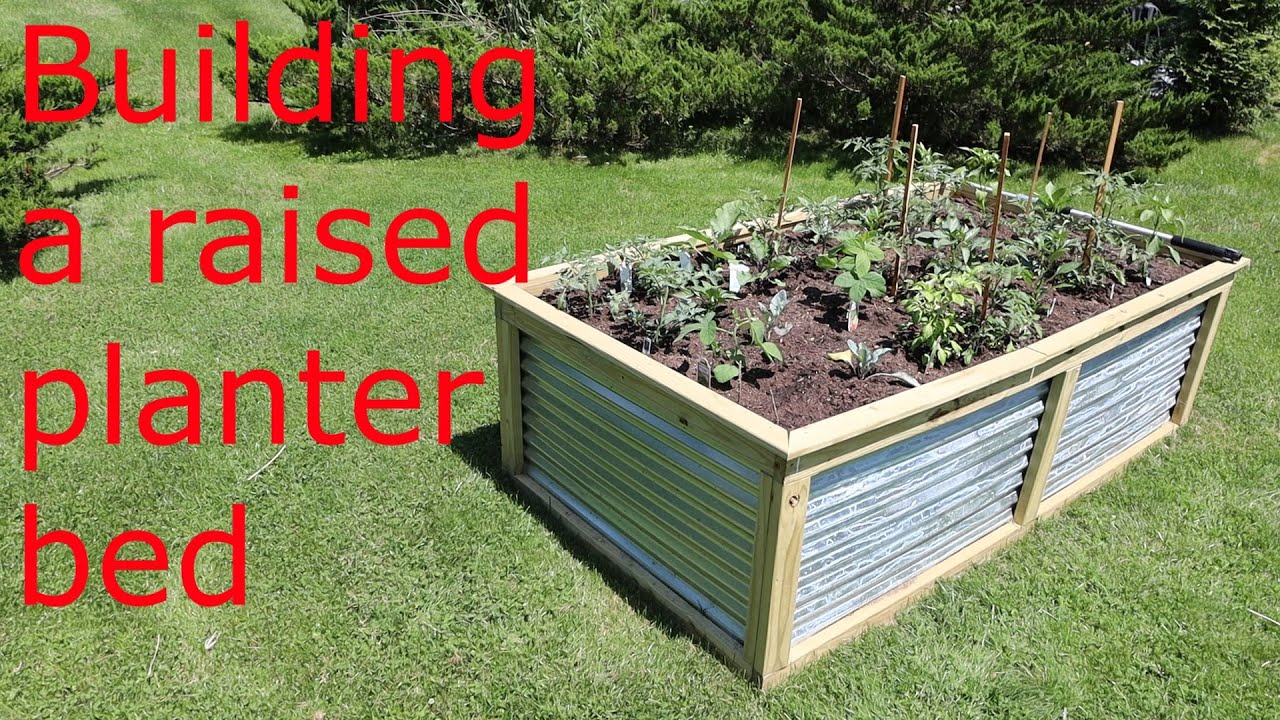 Building a Raised Planter Bed
