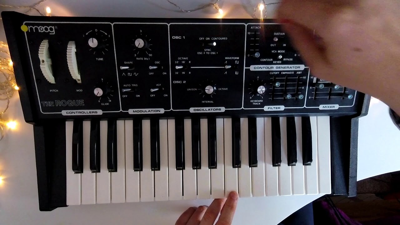 Moog Rogue Guide - Part 2: Filter, Modulation, Oscillator Sync and AutoTrigger