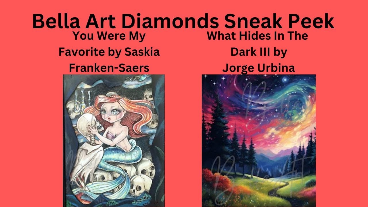 TWO Sneak Peeks From Bella Art Diamonds!!
