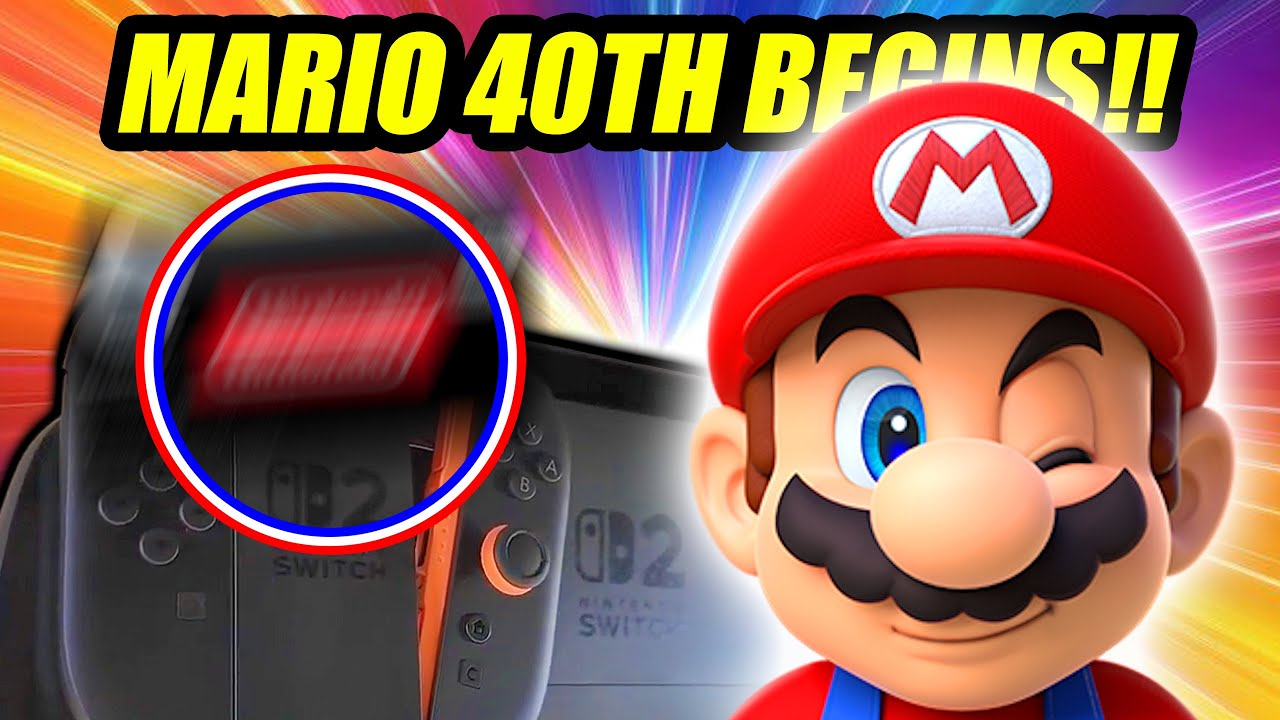 Nintendo Just STARTED Mario 40th in Secret! It&rsquo;s Happening!