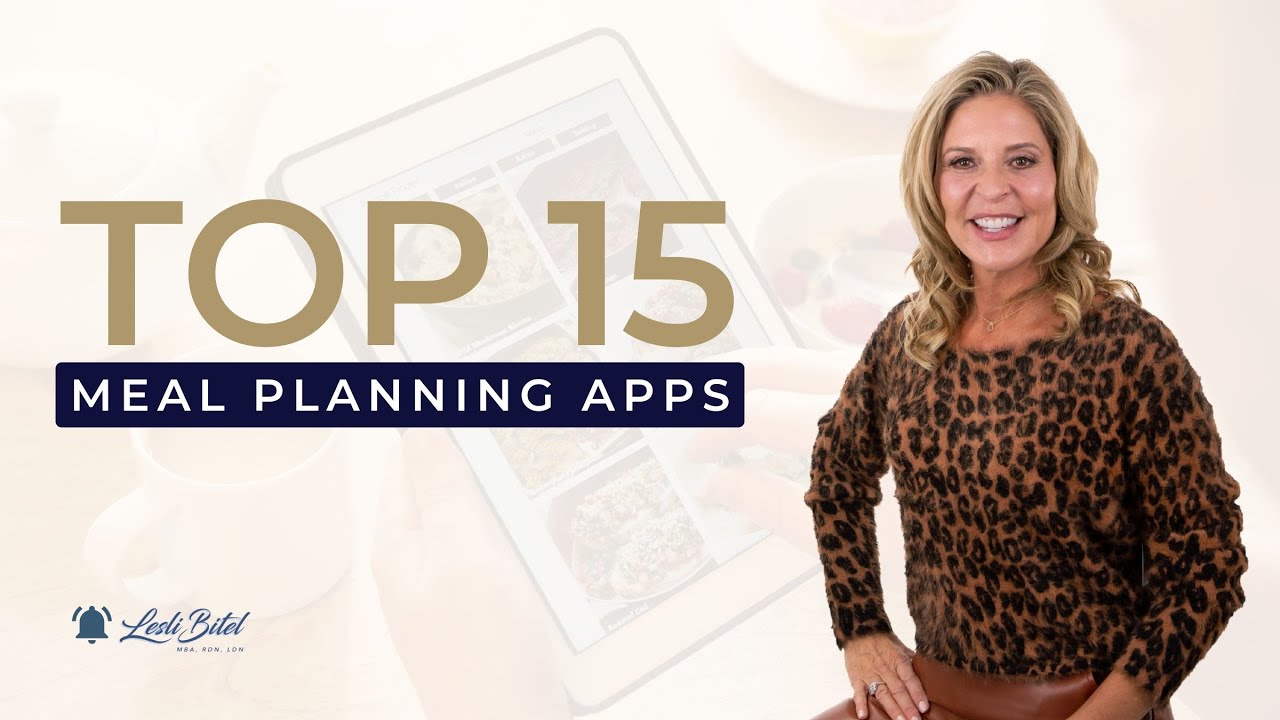 Top 15 Meal Planning Apps For Your Private Practice