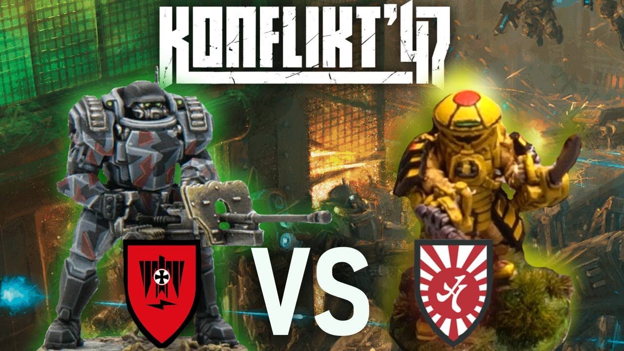 Attack Of The Green Hand! - Axis VS Japan Konflikt '47 2nd Ed 1500 Pt Battle Report #warlordgames