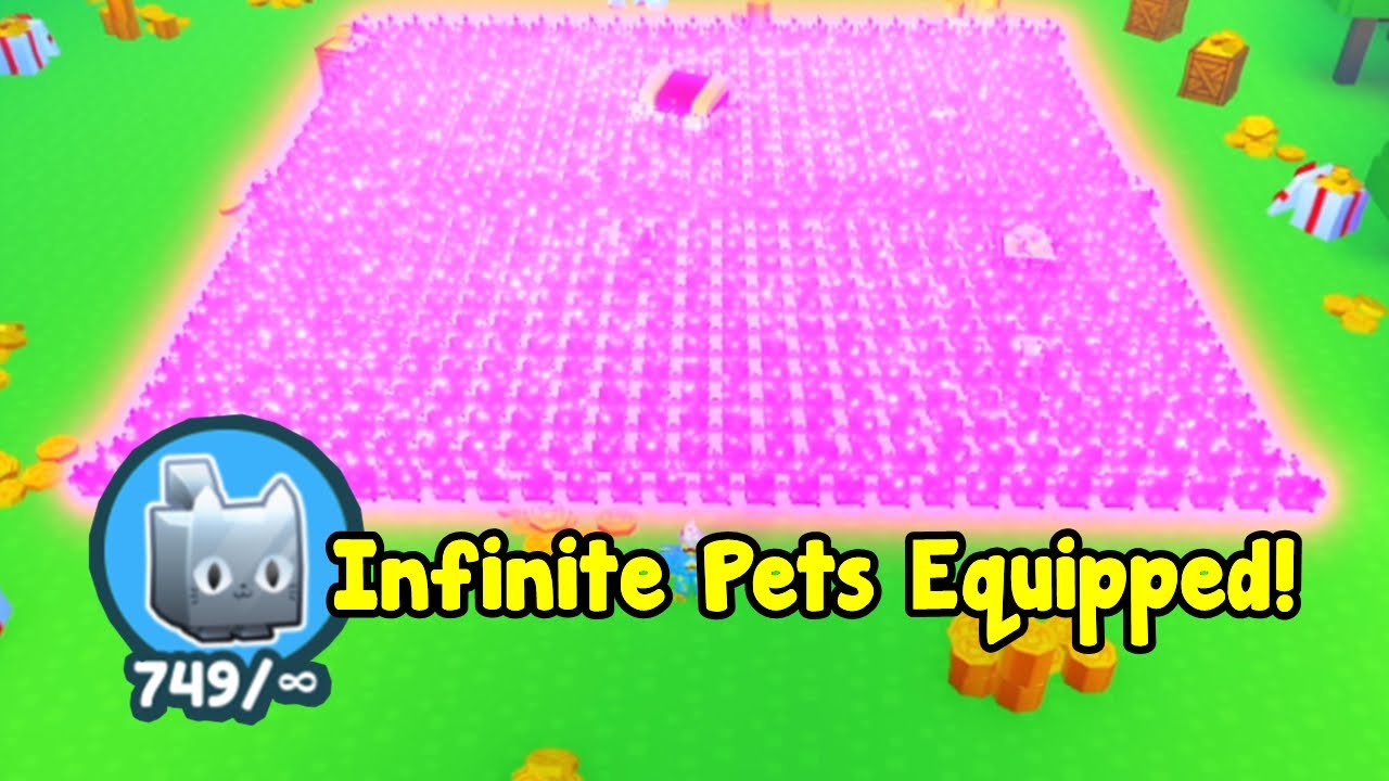 I Bought Infinite Pets Equipped And Something Crazy Happened! - Pet Simulator X Roblox