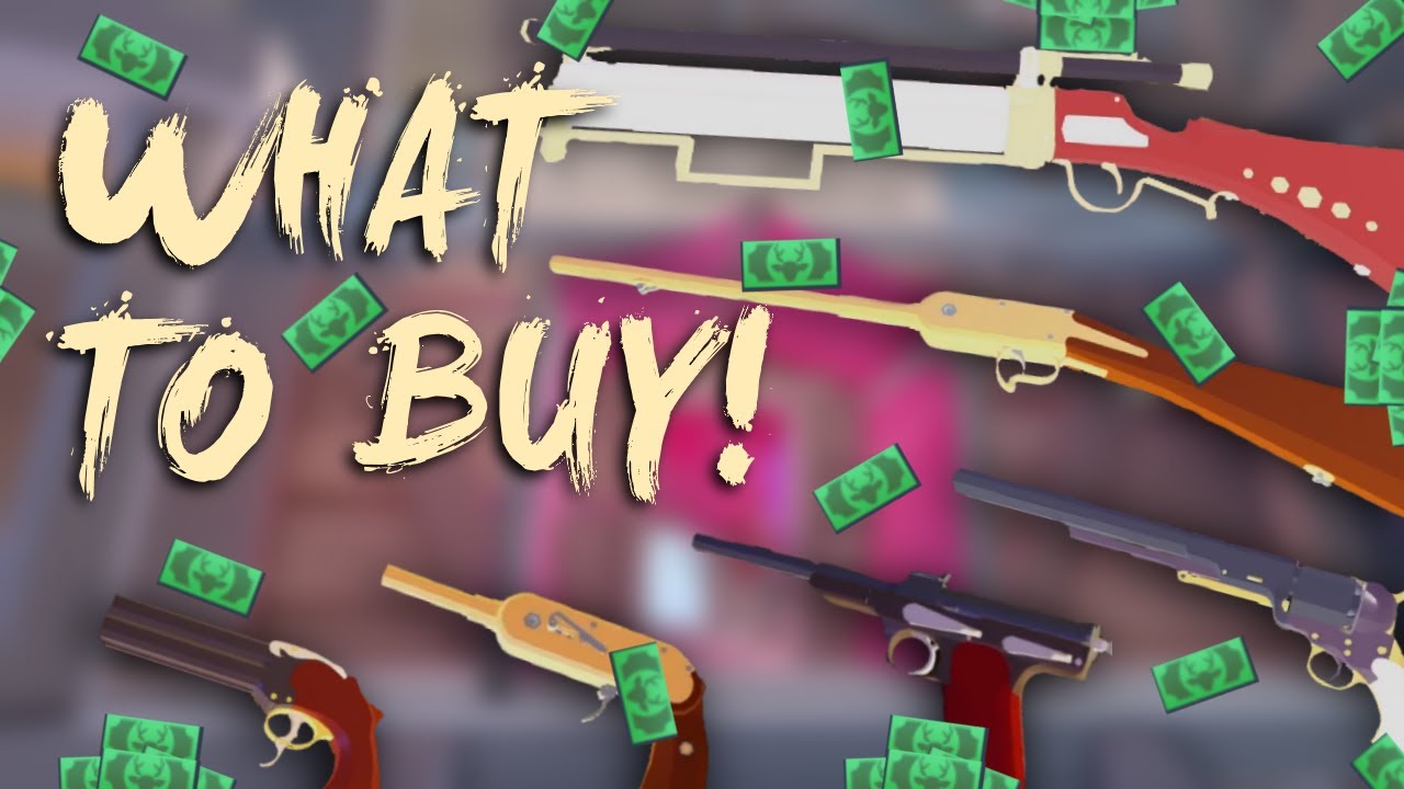 Обзор нового оружия на аукционе + список уровней | The Wild West ROBLOX
