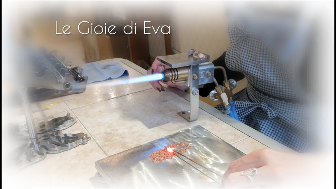 Come creare perle in vetro con l'avventurina [eng sub]