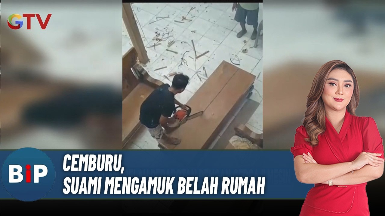 Viral! Bertengkar dengan Istri, Suami Belah Dua Rumah Pakai Gergaji Mesin | BIP (16/020