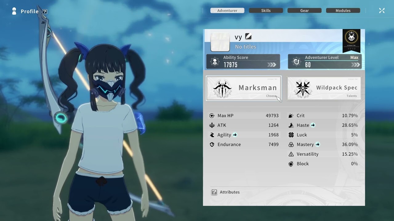 The Ability Score Crisis in Blue Protocol : Star Resonance