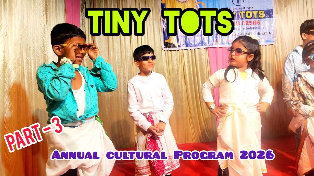 Tiny Tots Annual cultural Program 2026