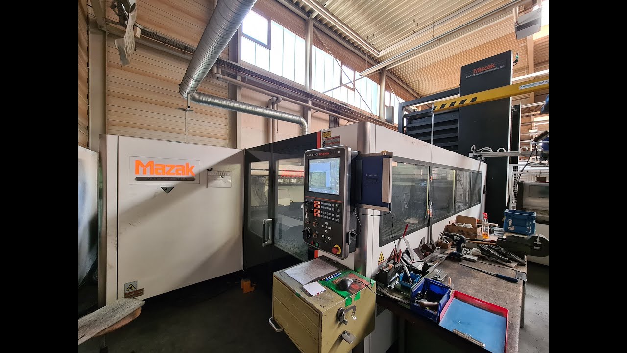 Mazak Optiplex 3015 4KW Laserschneidmaschine mit Automation (2014)