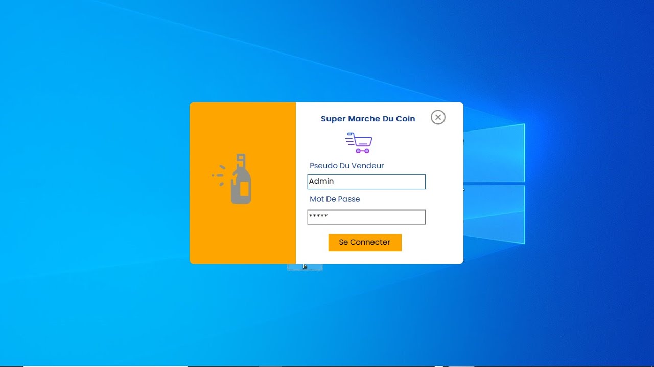 Application De Gestion De SuperMarché avec C#.Net et SQL Server Partie 2/2