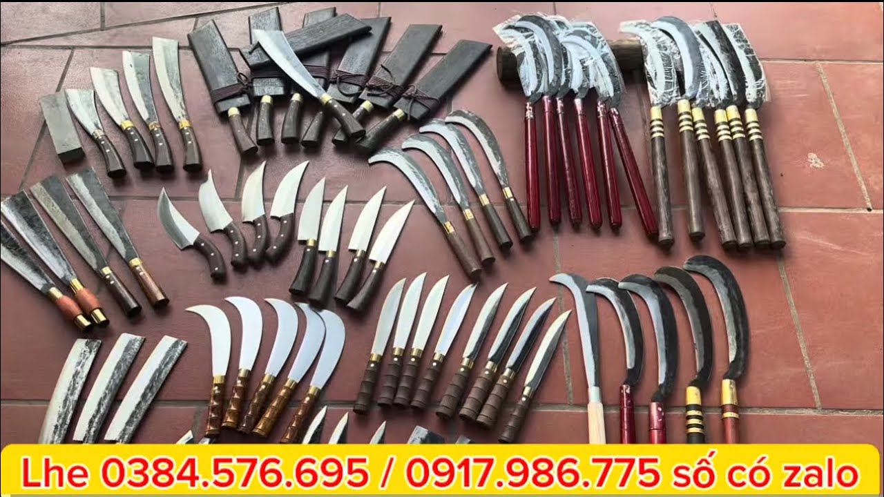 🌟DAO CHẶT ,DAO LÓC ,DAO THÁI ,BỘ BẾP TRI ÂN ĐẦU NĂM 0384.576.695 