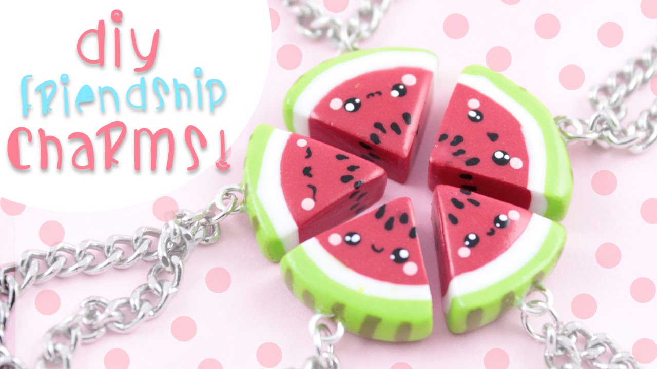 ♡ DIY Watermelon Friendship Charms ♡ | Kawaii Friday