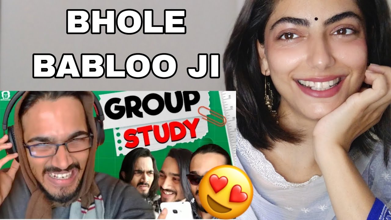 @BB Ki Vines 'Lets try ANIL | Group Study | BB Ki Vines' Reaction