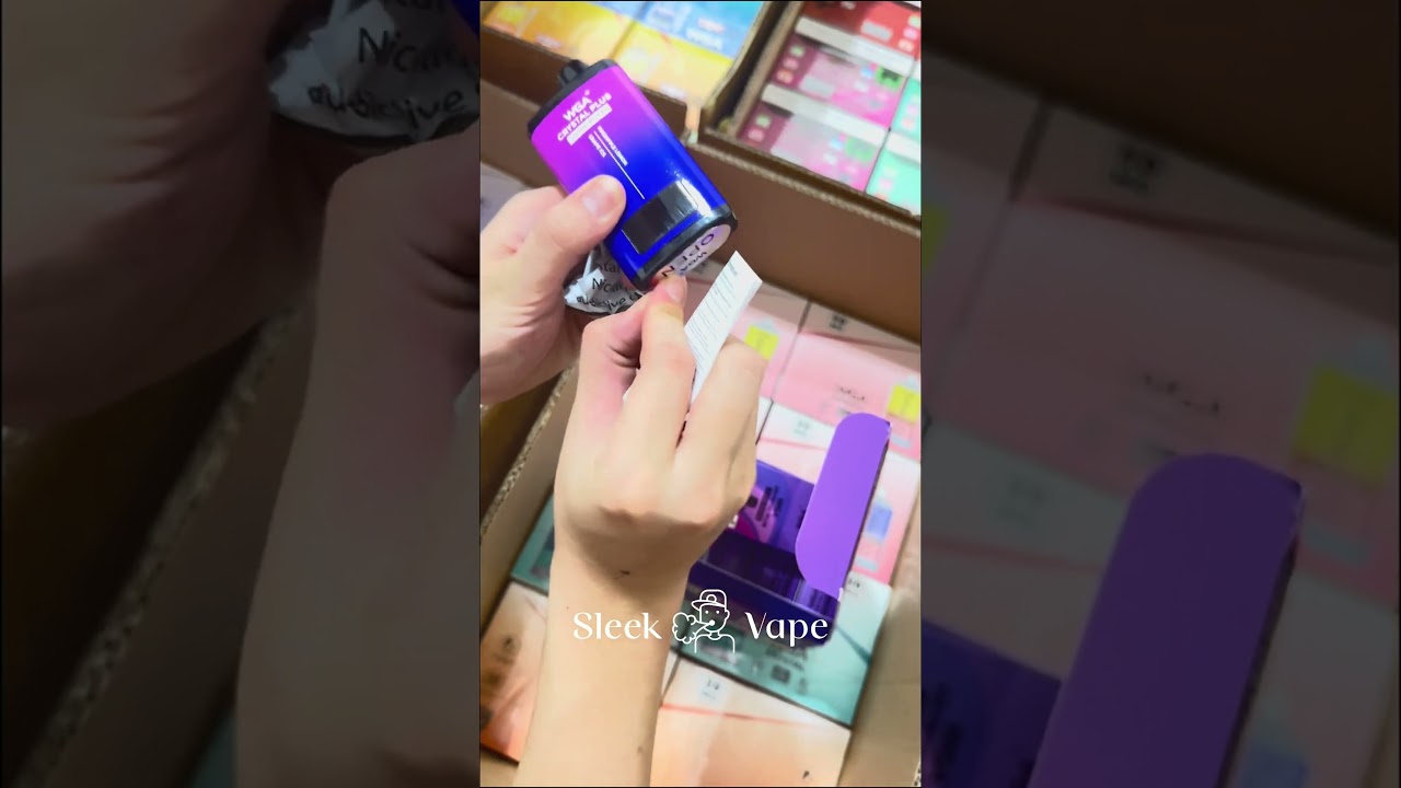 WGA Vape Crystal Pro Max 20000 20k Puffs &ndash; Dual Flavors & Switch Taste