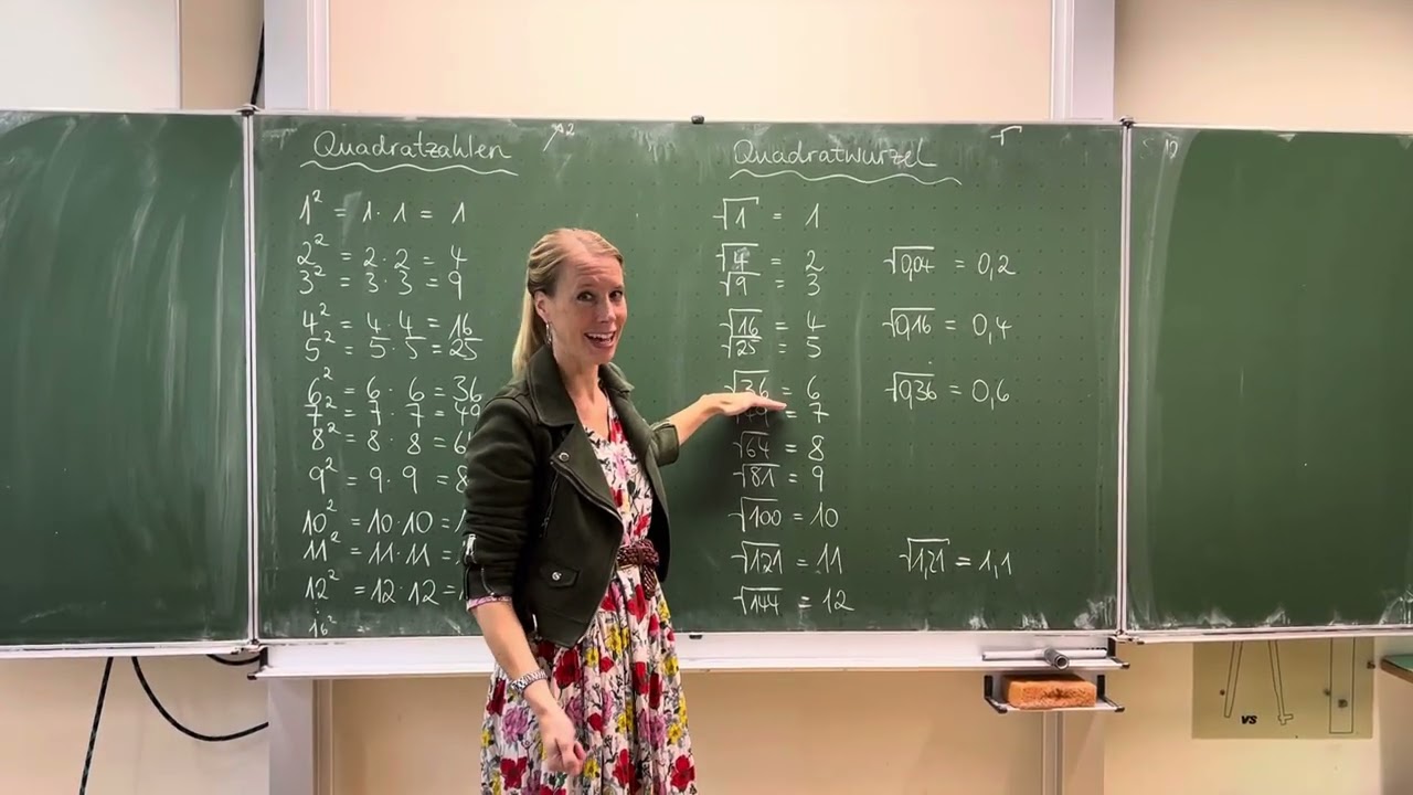 Quadratwurzeln 