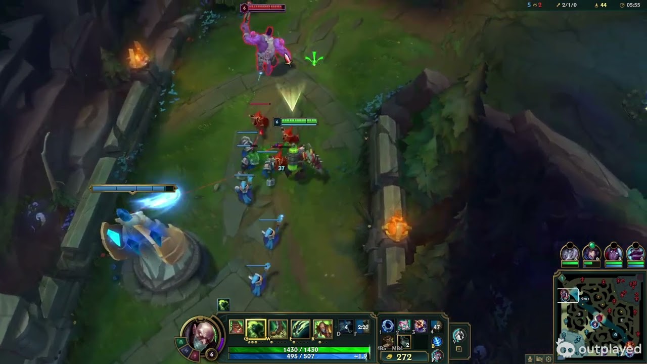 League of Legends 　シンジドTOP