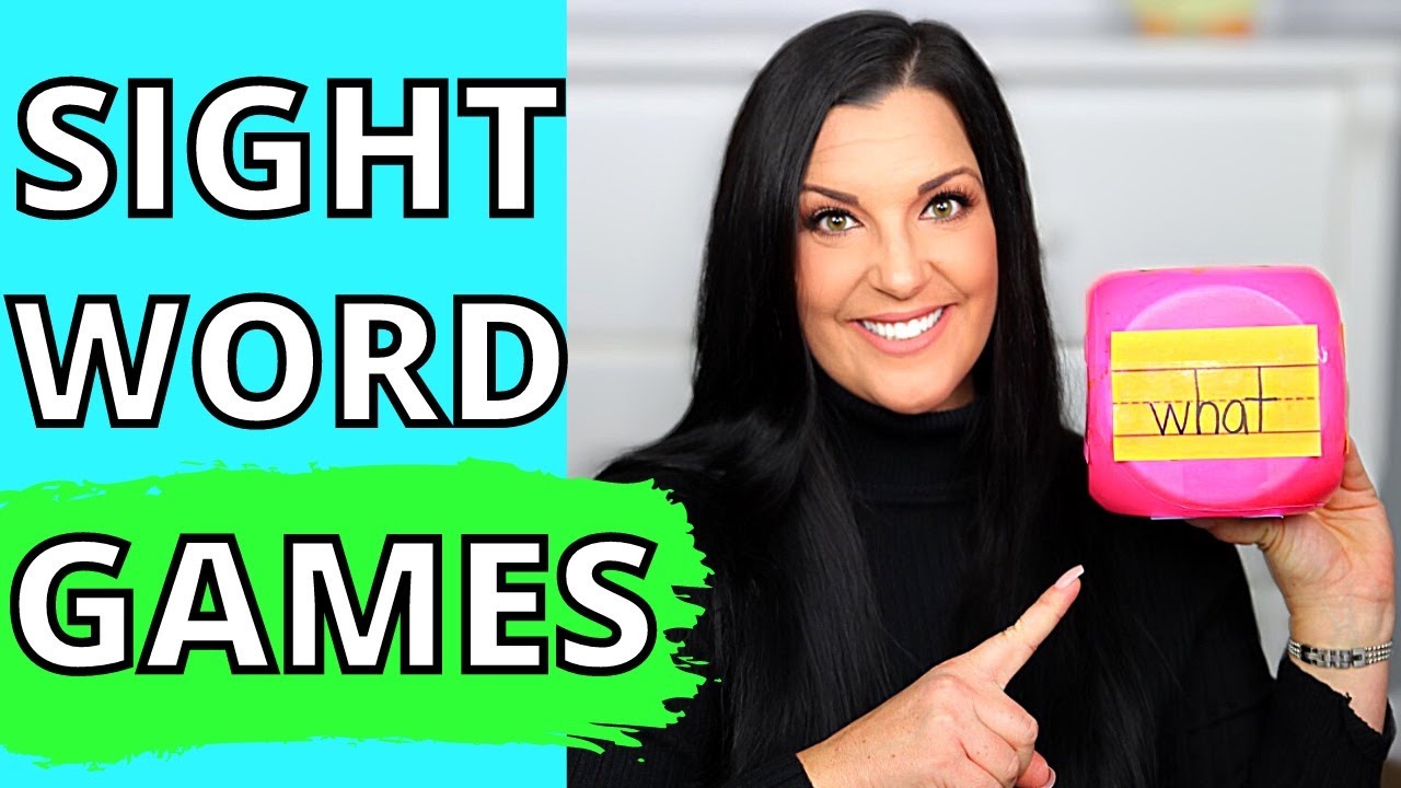 SIGHT WORD ACTIVITIES FOR KINDERGARTEN AND PRESCHOOL | How to Teach Sight Words at Home